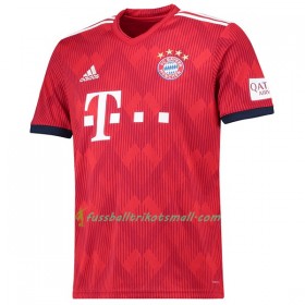 Günstige Fußballtrikots FC Bayern München 2018-2019 Kurzarm Heimtrikotsatz kaufen